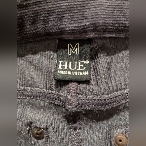 Steel gray soft, thin corduroy pants - size 10? M LONG - Picture 4 of 6